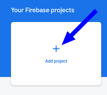 Add Firebase Project